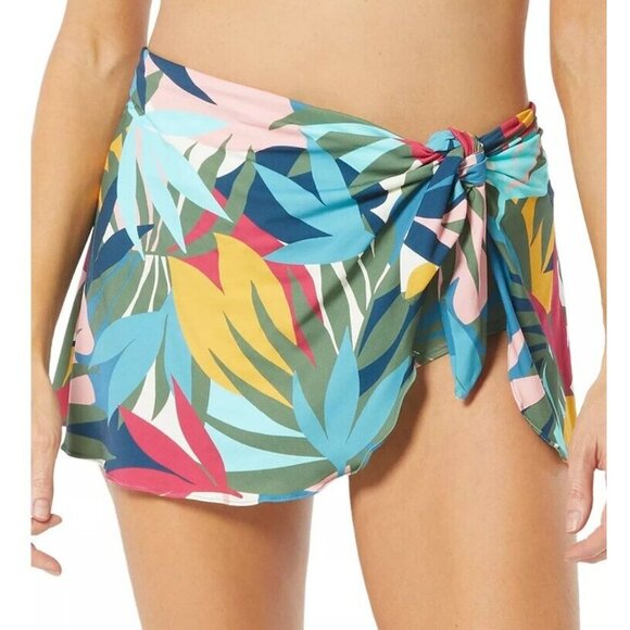 Coco Reef Contours Bikini Swim Skirt Bottom Halo Sarong Swimwear Separate Small - Picture 6 of 6